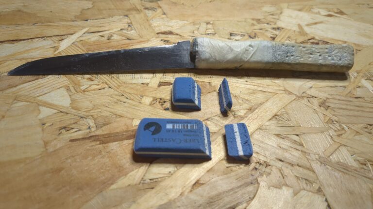 Coltello e tecnica di intaglio